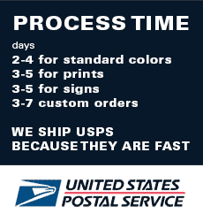 We ship USPS and Process orders fast